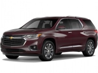 Коврик в багажник Chevrolet Traverse II (7 мест, 2 ряд капитан.) 2017-н.в. 