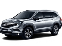 Коврики в салон (2 ряда) Honda Pilot III 2015-н.в.