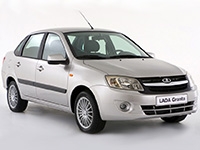 Коврики в салон (2 ряда) Lada Granta 2011-н.в. (лифтбек)