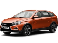 Коврики в салон (2 ряда) Lada Vesta SW Cross (универсал) 2017-2022