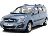 Коврик в багажник Lada Largus (5 мест) 2013-н.в.
