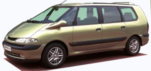 Коврик в багажник Renault Espace III 1997-2003