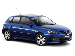 Коврик в багажник Mazda 3 (BK) 2003-2009 (хэтчбек)