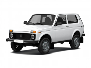 Коврик в багажник Lada Niva 2121 (4*4) (3 двери) 1977-2020