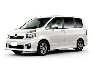 Коврик в багажник Toyota Noah II R70 (2007-2013) (правый руль) без салазок*