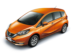 Коврики в салон (2 ряда) Nissan Note II E-Power 2016-2020 гибрид (правый руль)