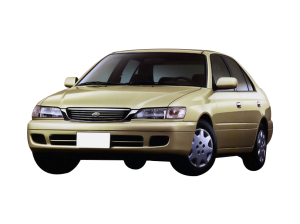 Коврики в салон (2 ряда) Toyota Corona/Premio/Caldina 1996-2001 (правый руль)