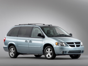 Коврики в салон (2 ряда) Dodge Caravan Grand IV (7 мест) 2001-2004 дорест.*