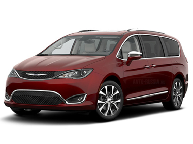 Коврики из экокожи 3D  Chrysler Pacifica (RU) 2016 – н.в. (7мест)