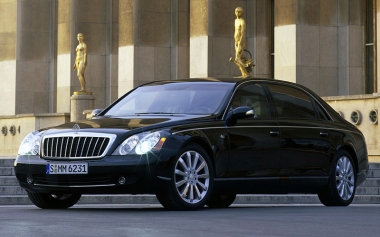 Коврики из экокожи 3D  Maybach 62S 2002-2012