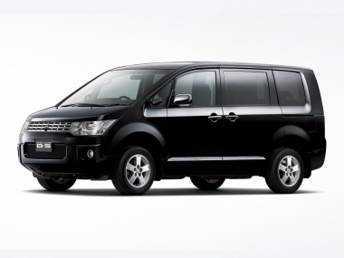 Коврики из экокожи 3D Mitsubishi Delica D:5 2007-н.в. правый руль 8 мест*
