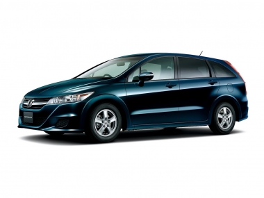 Коврики из экокожи 3D  Honda Stream 2006-2014 (правый руль)