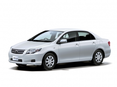 Коврики из экокожи 3D  Toyota Corolla Axio I 4WD 2006-2012 (правый руль)