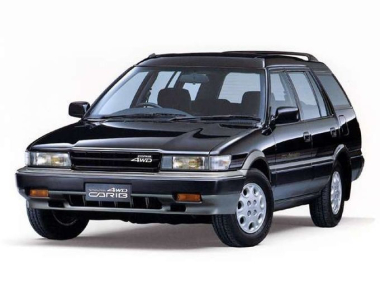Коврики из экокожи 3D  Toyota Sprinter Carib II 4WD 1988-1995 пр.руль