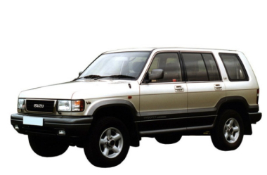 Коврики из экокожи 3D  Isuzu Bighorn 1991-2002 (правый руль)