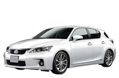 Коврики из экокожи 3D  Lexus CT200 2010-н.в. (правый руль)