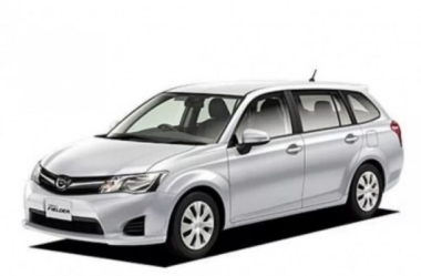 Коврики из экокожи 3D  Toyota Corolla Fielder NZE 164 2012-2015 Гибрид (правый руль)