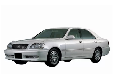 Коврики из экокожи 3D  Toyota Crown XI (S170) 1999-2007 (правый руль)