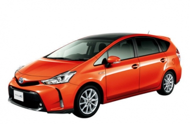 Коврики из экокожи 3D  Toyota Prius/Alfa (NHW40/41, правый руль) 2009-2015 универсал
