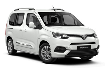 Коврики из экокожи 3D  Toyota ProAce City 2019-н.в.